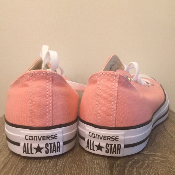 Converse Shoes - Coral pink Converse sneakers